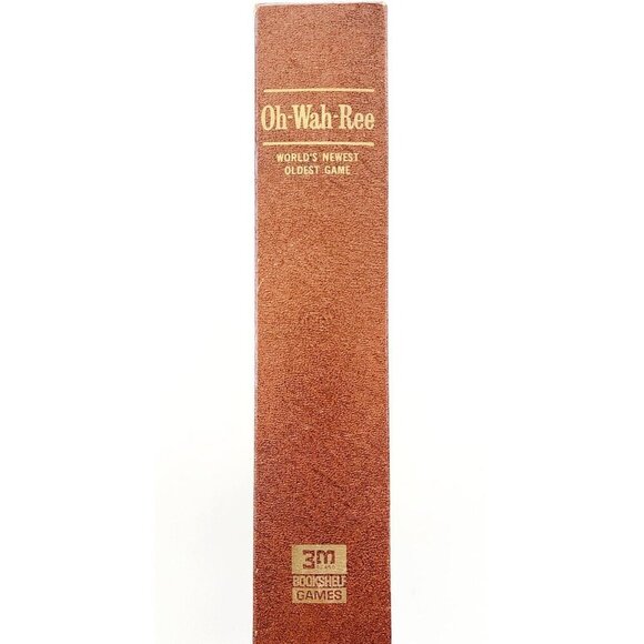 1962 Oh Wah Ree Mancala Style Pit and Stones Game 3M Vintage Complete GstRm - Picture 8 of 8